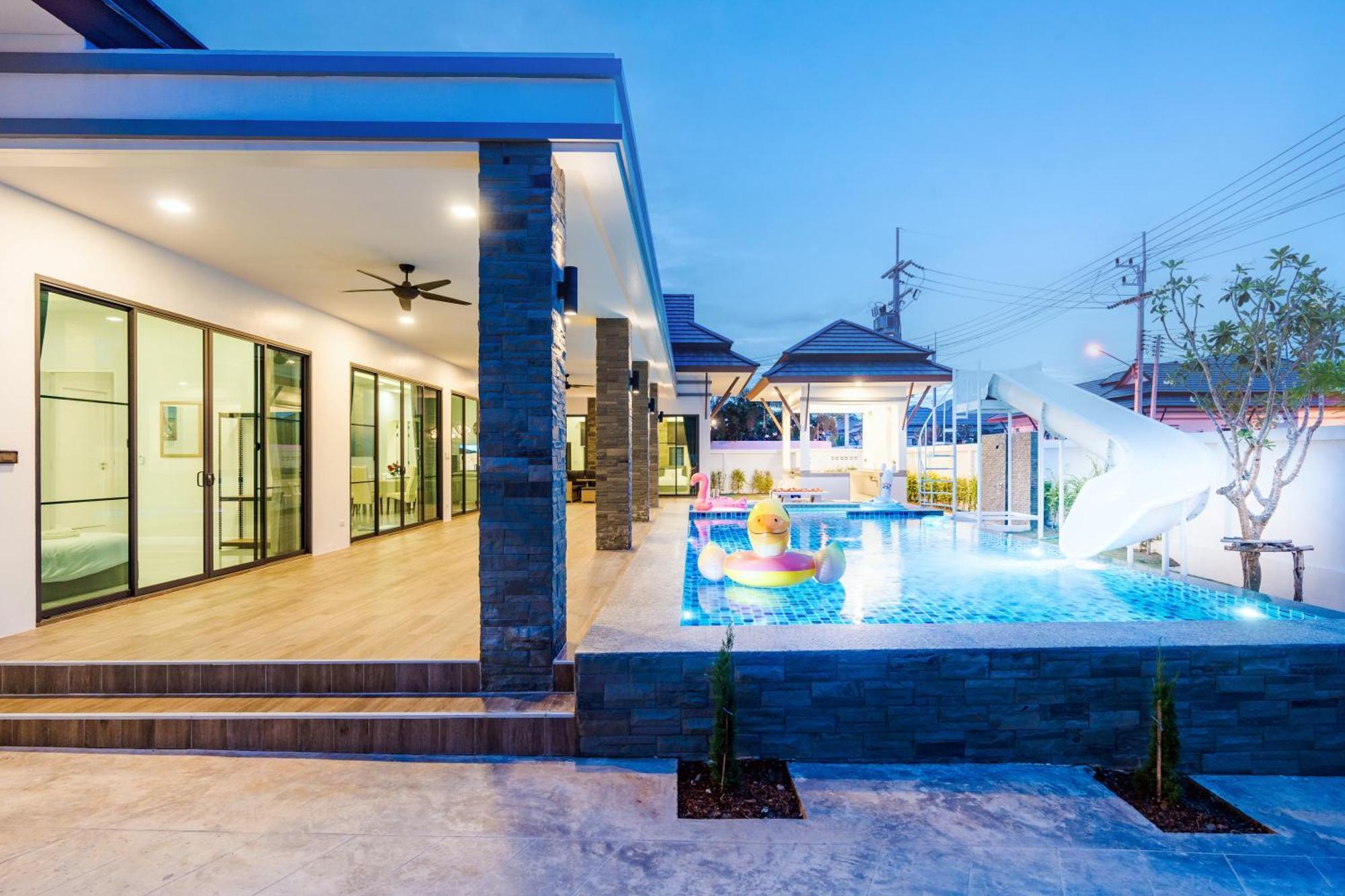 Viento Pool Villa Huahin 6 ห้องนอน Ban Bo Fai Exterior foto