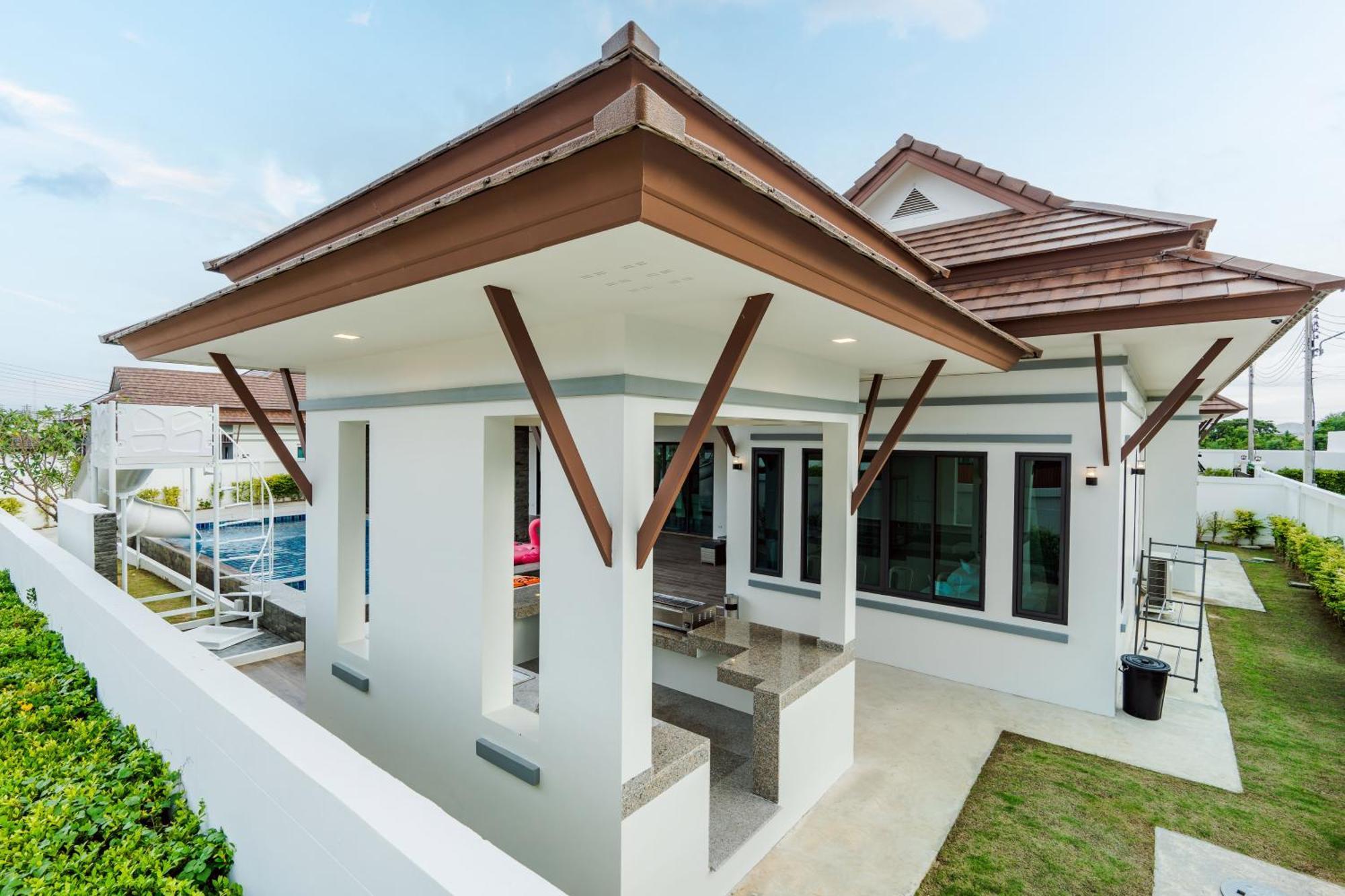 Viento Pool Villa Huahin 6 ห้องนอน Ban Bo Fai Exterior foto