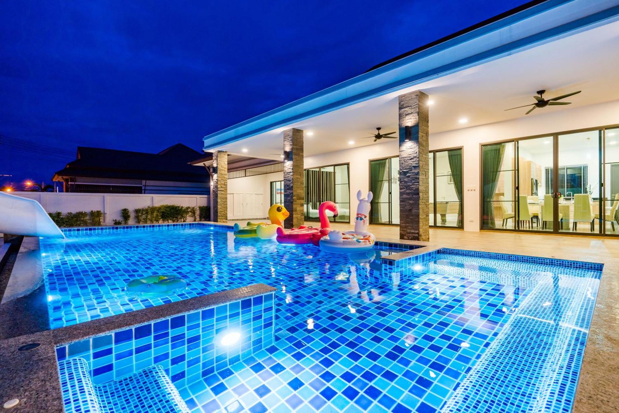 Viento Pool Villa Huahin 6 ห้องนอน Ban Bo Fai Exterior foto