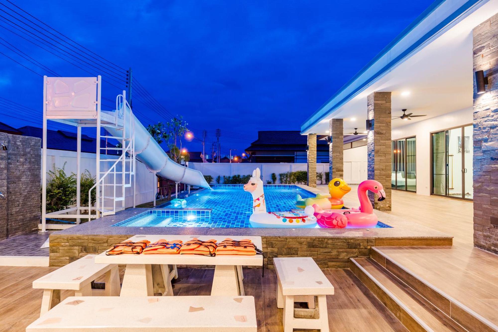 Viento Pool Villa Huahin 6 ห้องนอน Ban Bo Fai Exterior foto