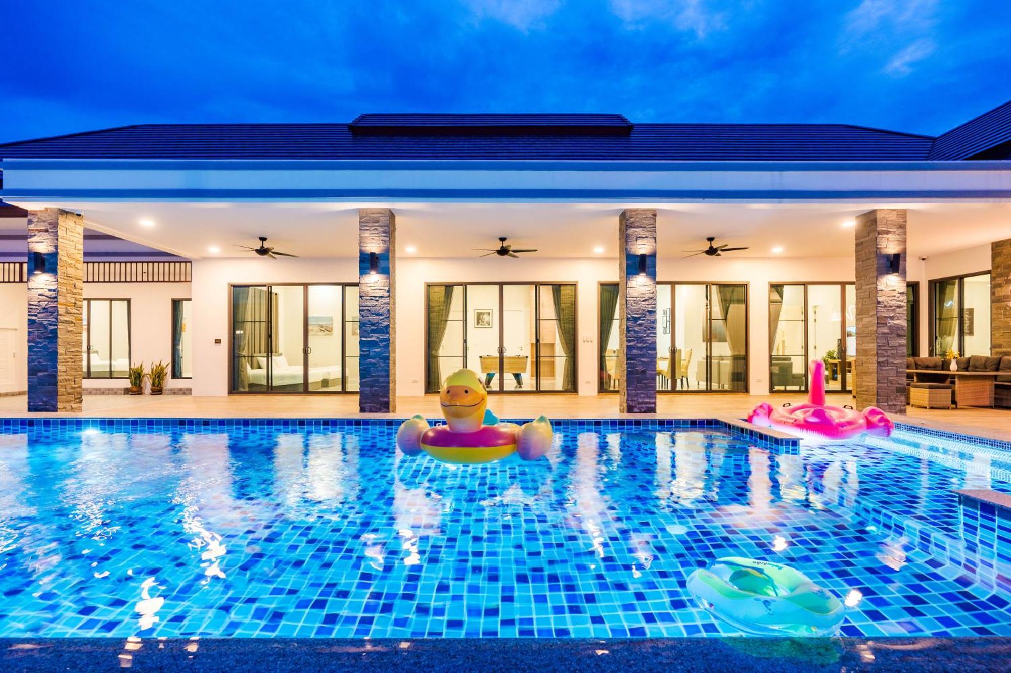 Viento Pool Villa Huahin 6 ห้องนอน Ban Bo Fai Exterior foto